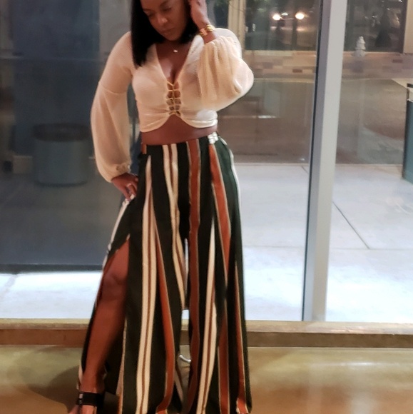 Palazzo Pants Set - Picture 1 of 3